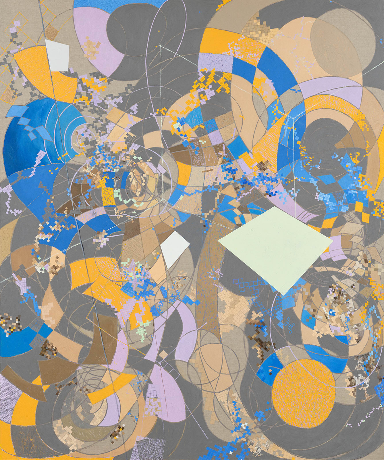 Natsuko Sakamoto, Tiles | Signals, unexpected rhythms 001, 2022-2023