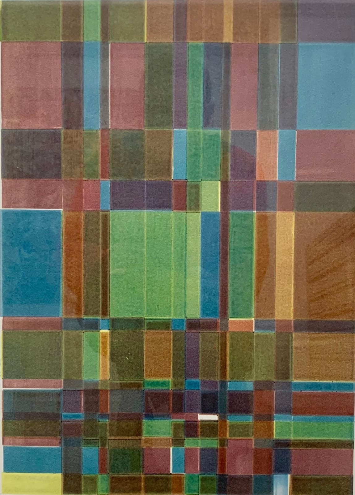 Anne Mette Larsen, Tæppetryk No.9, 2018