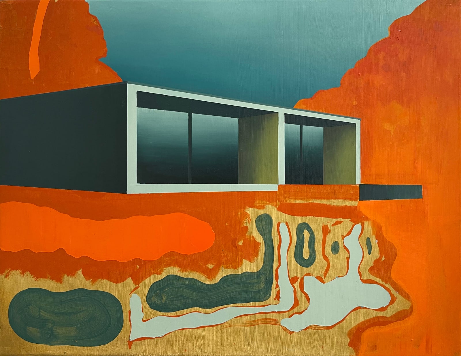 Asmund Havsteen-Mikkelsen, Red Surroundings, 2024