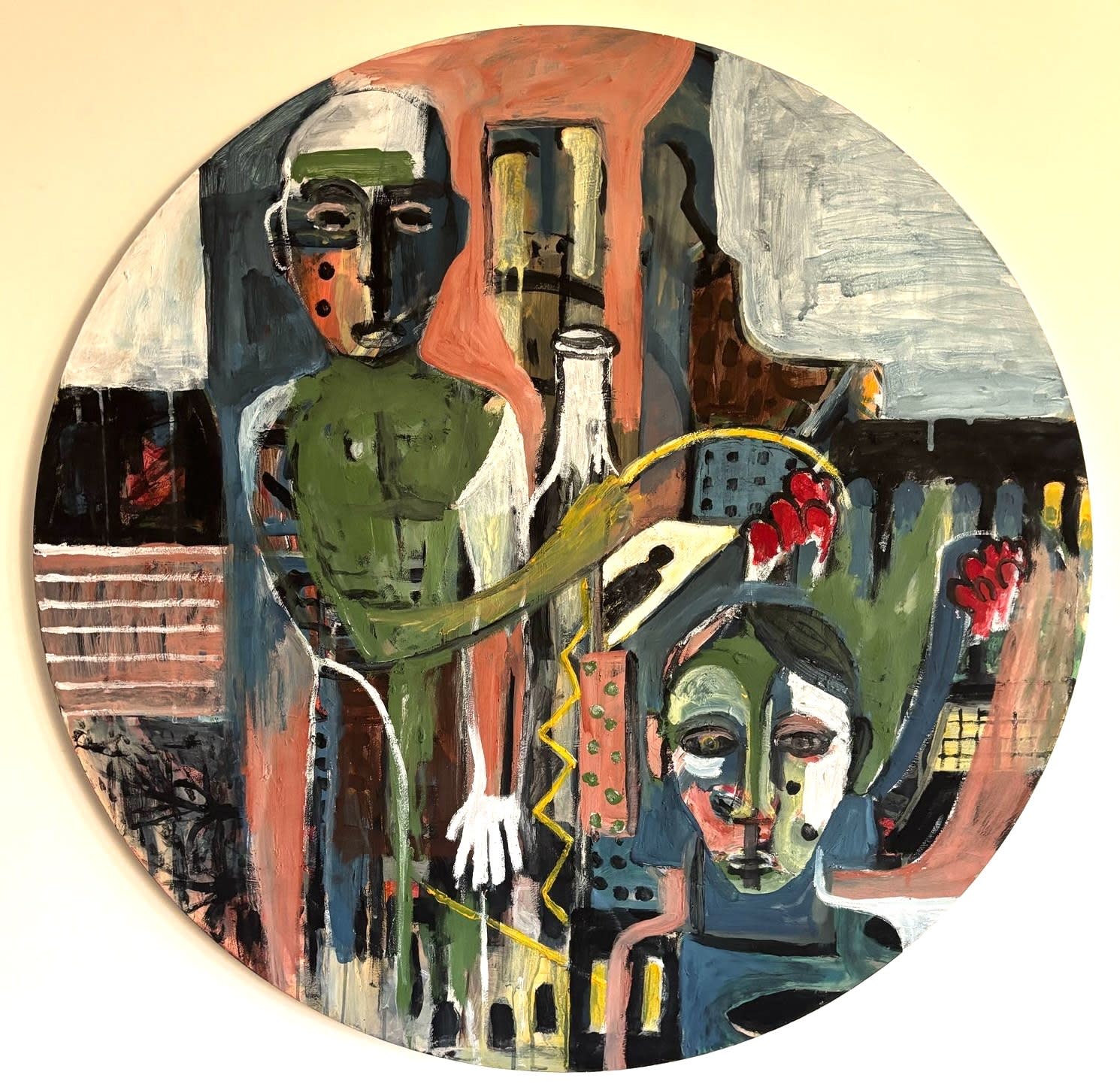 Hans van der Ham, Tondo (Metropolis), 2025