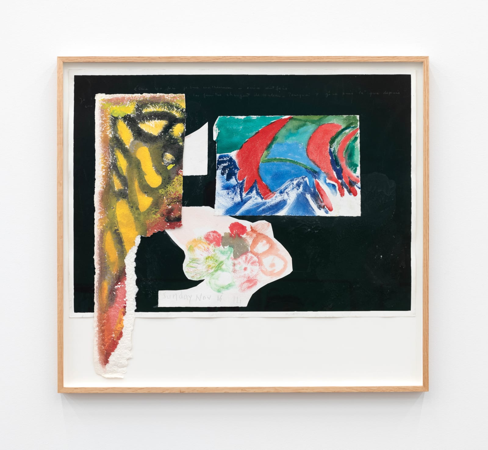 Simone Fattal, Collage, 2015