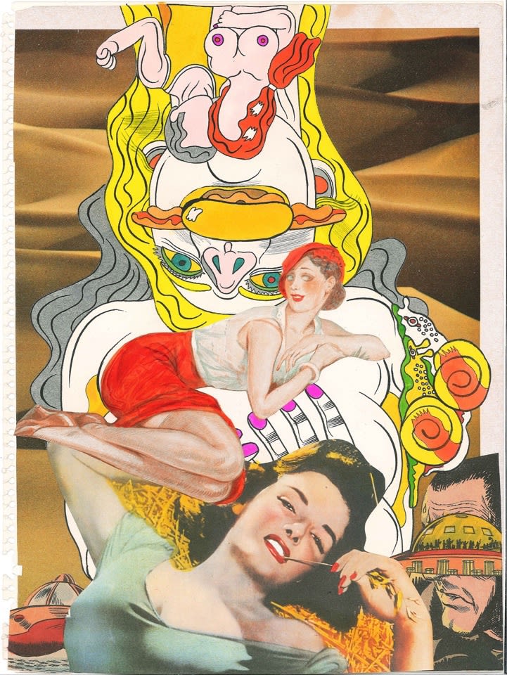 Keiichi Tanaami, Untitled (Collagebook 04_21), 1973