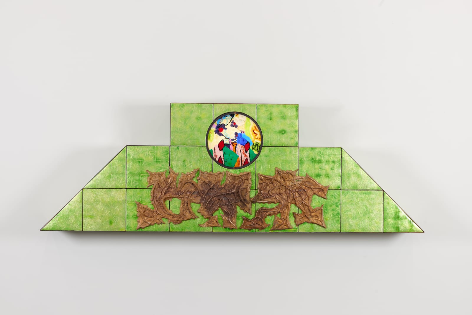 Ida Ekblad, SEPTIC SUN, 2025