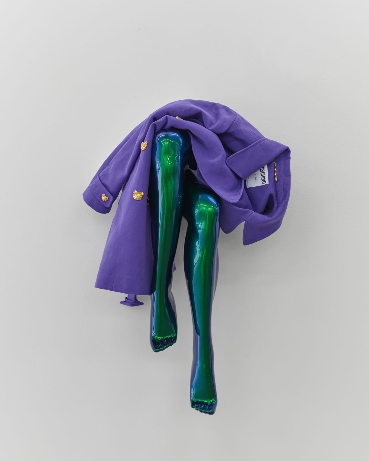 Sylvie Fleury, Coat, Gloves and Hat, 2025