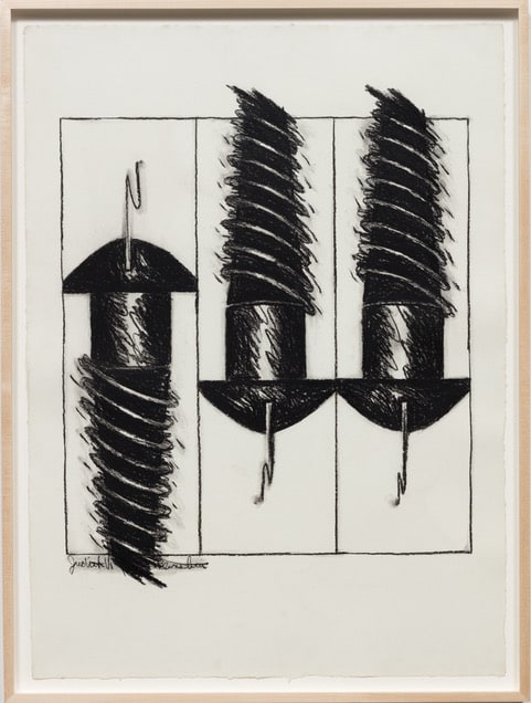 Judith Bernstein, Screw Drawing #5, 1970