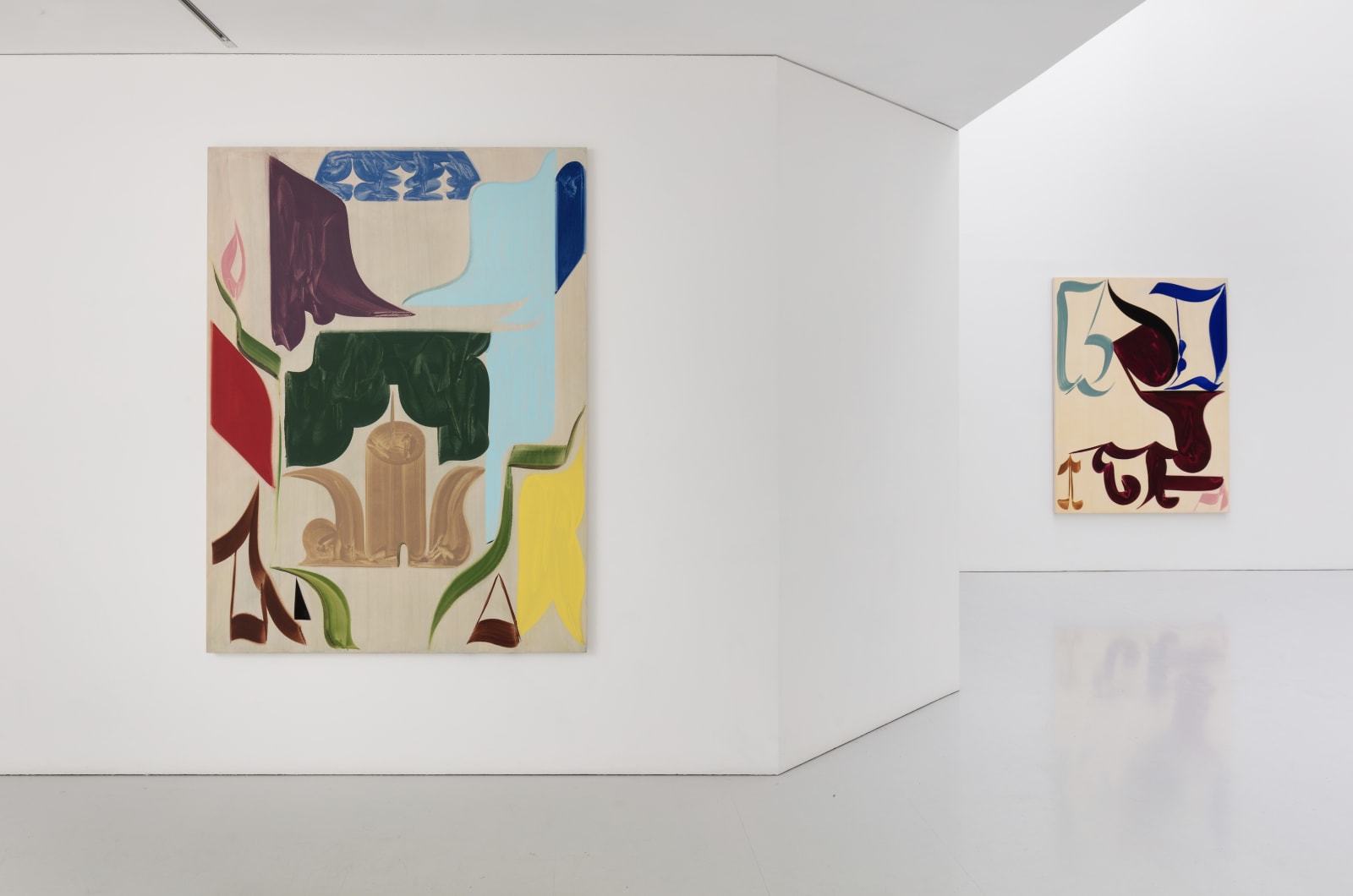 Patricia Treib, Installation view, Limbs, Kate MacGarry, 2021