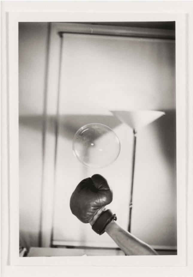 Rose Finn-Kelcey, Untitled: Boxing Glove and Bubble #2, c. 1970 / 2019