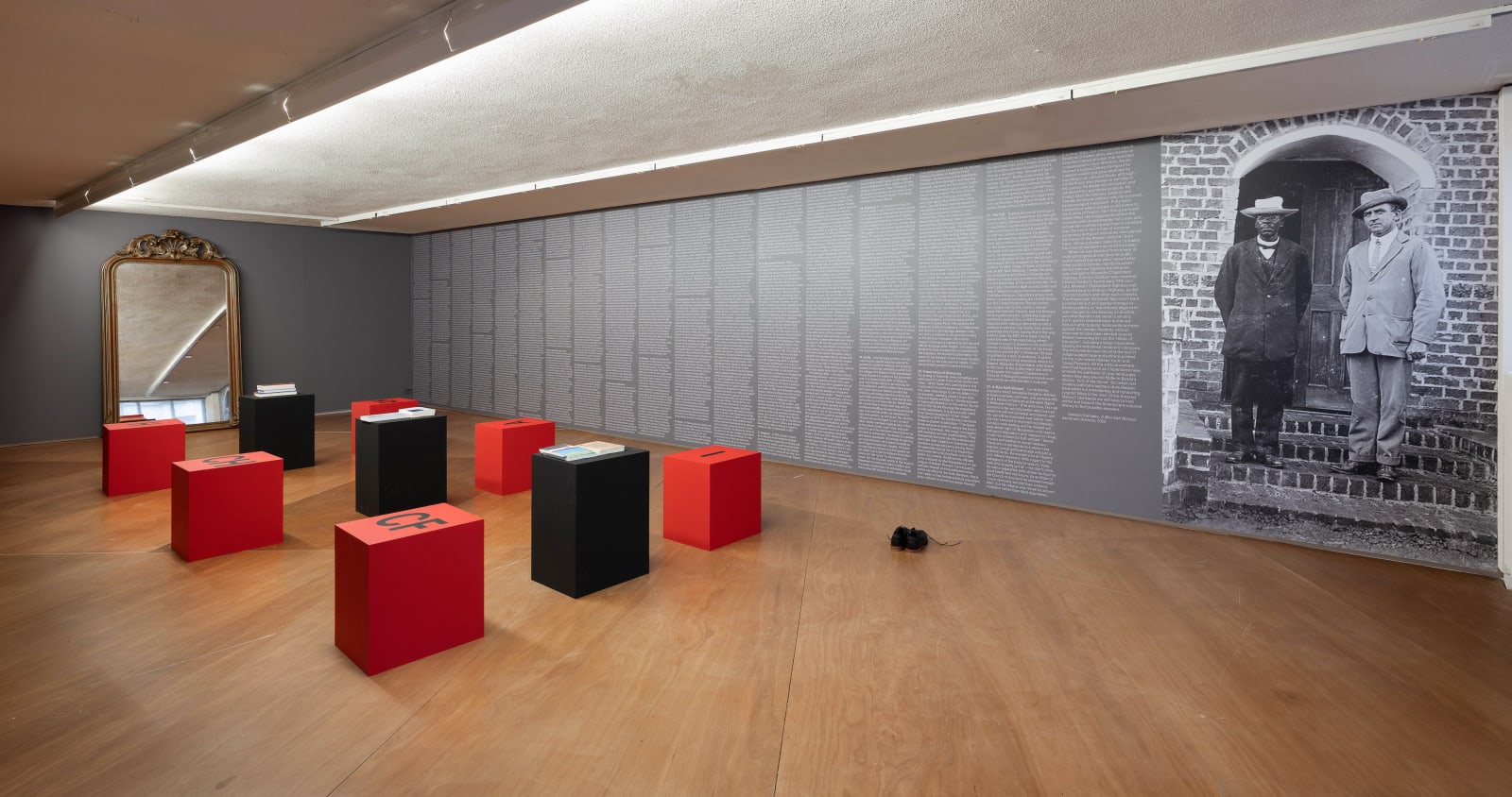 Samson Kambalu, John Chilembwe Hat Room, 2020