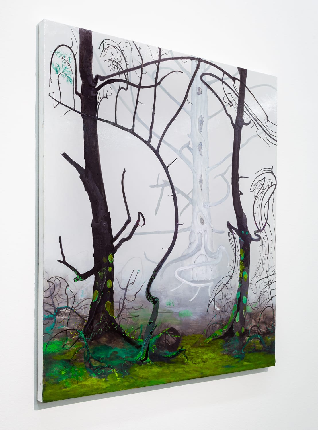 Inka Essenhigh, Decomposing Forest, 2019
