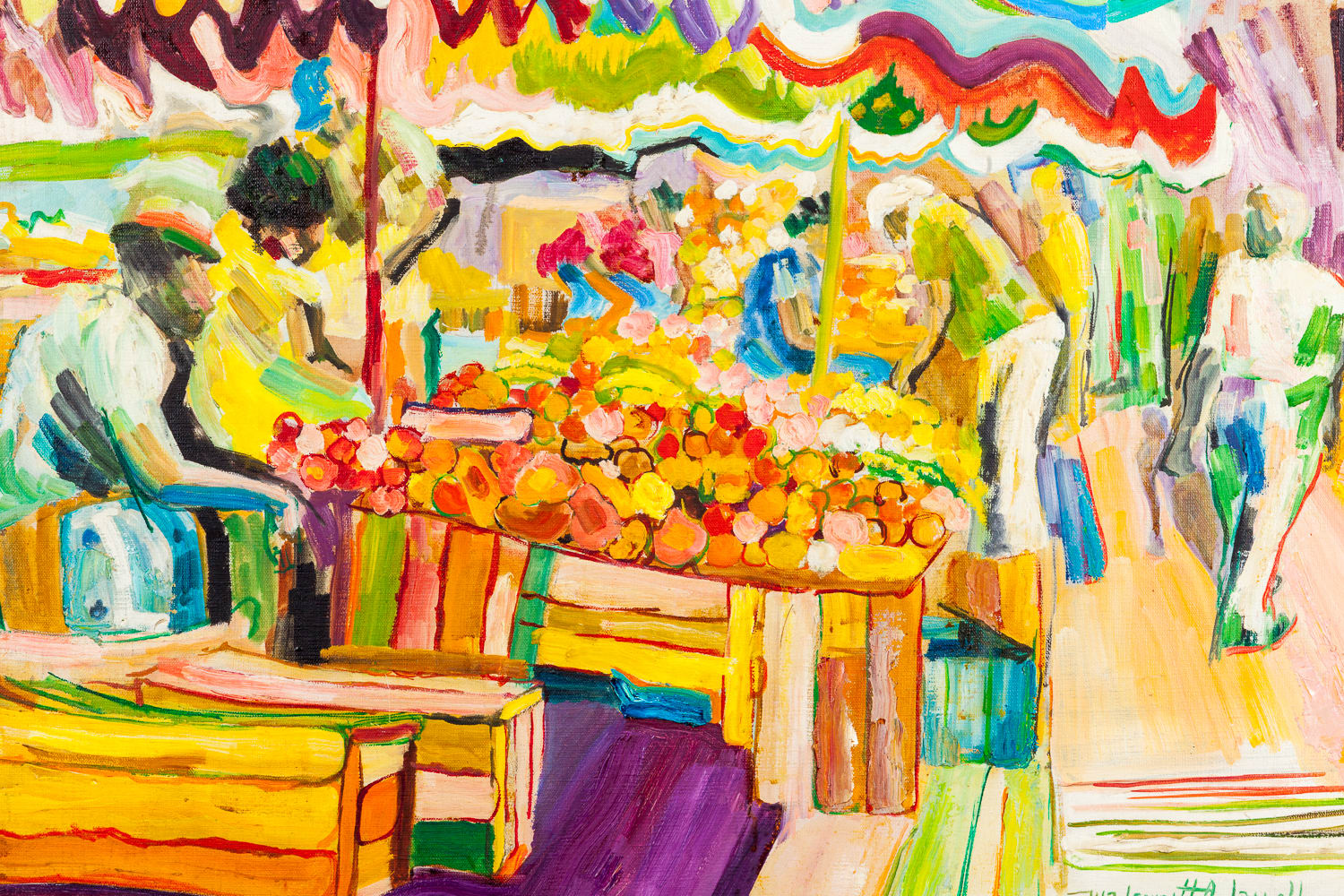 Wadsworth Jarrell, Shore Market, 1968