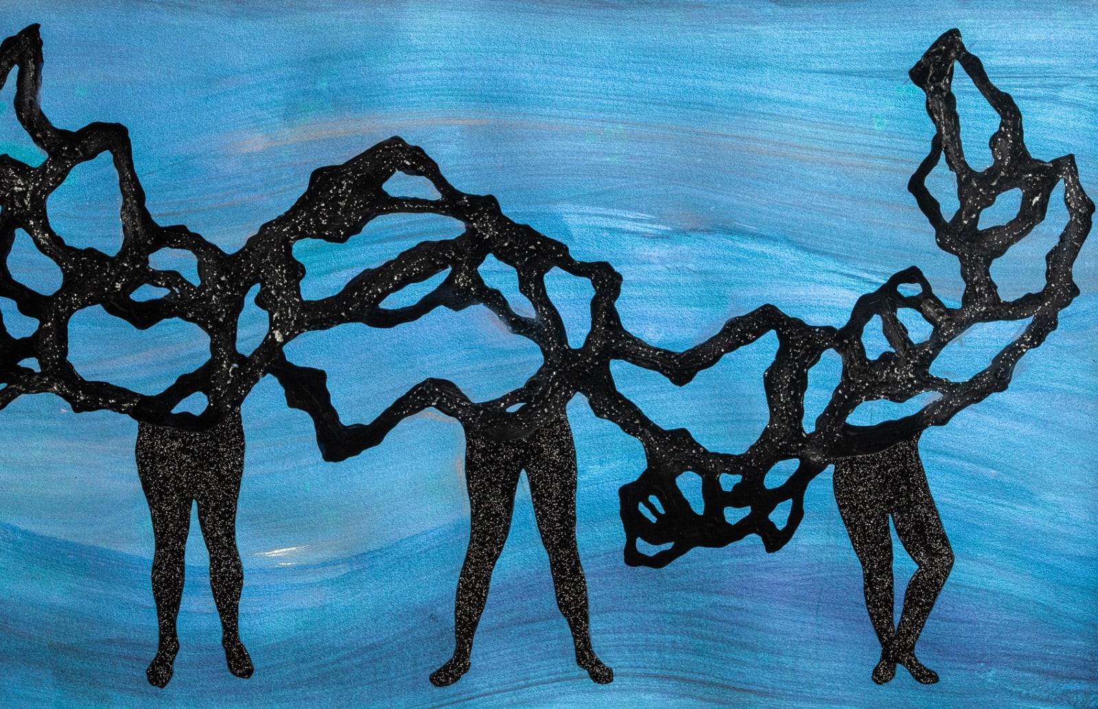 Alisa Sikelianos-Carter, The Greater the People the Wider the Cascade, 2022