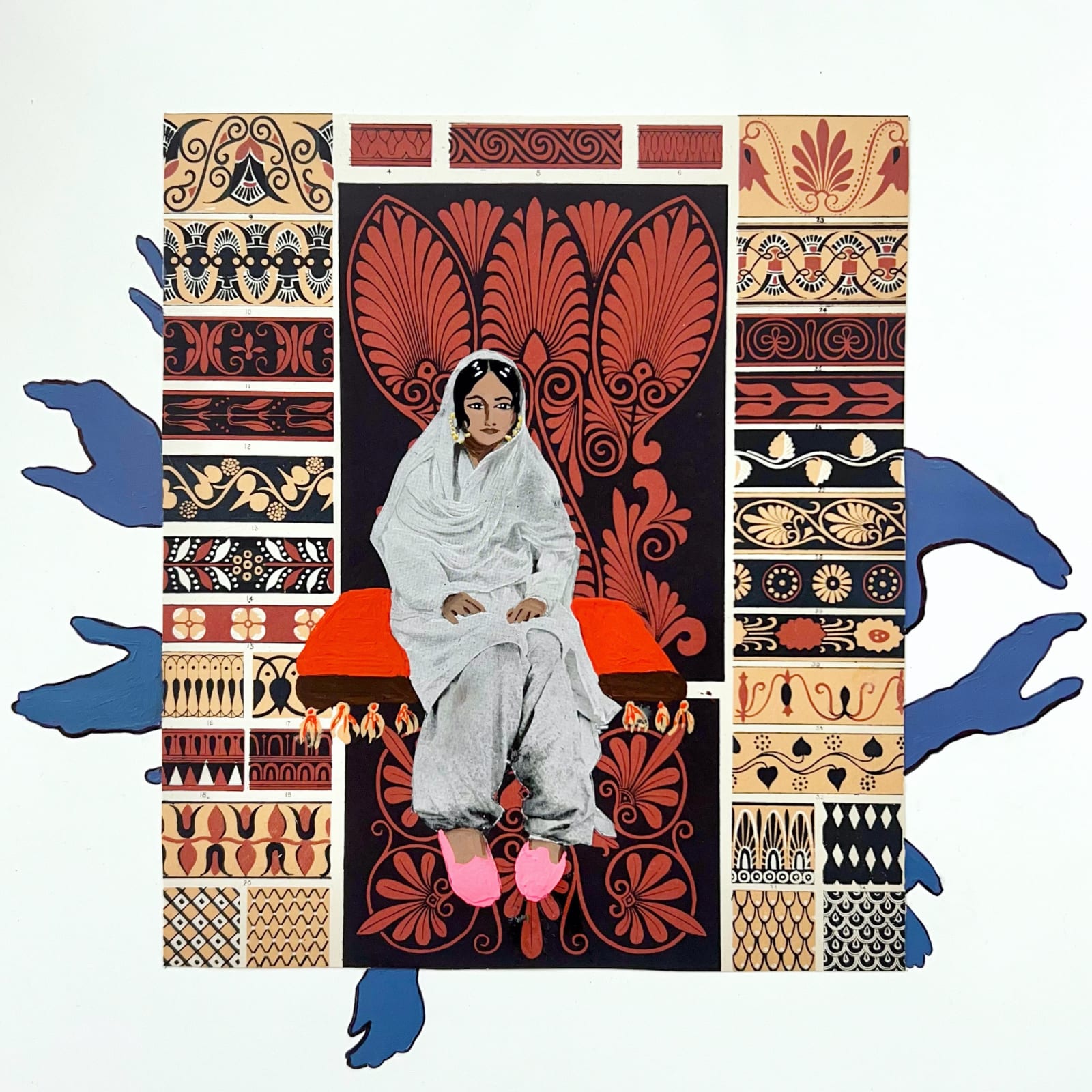 Suchitra Mattai, bus stop, 2023