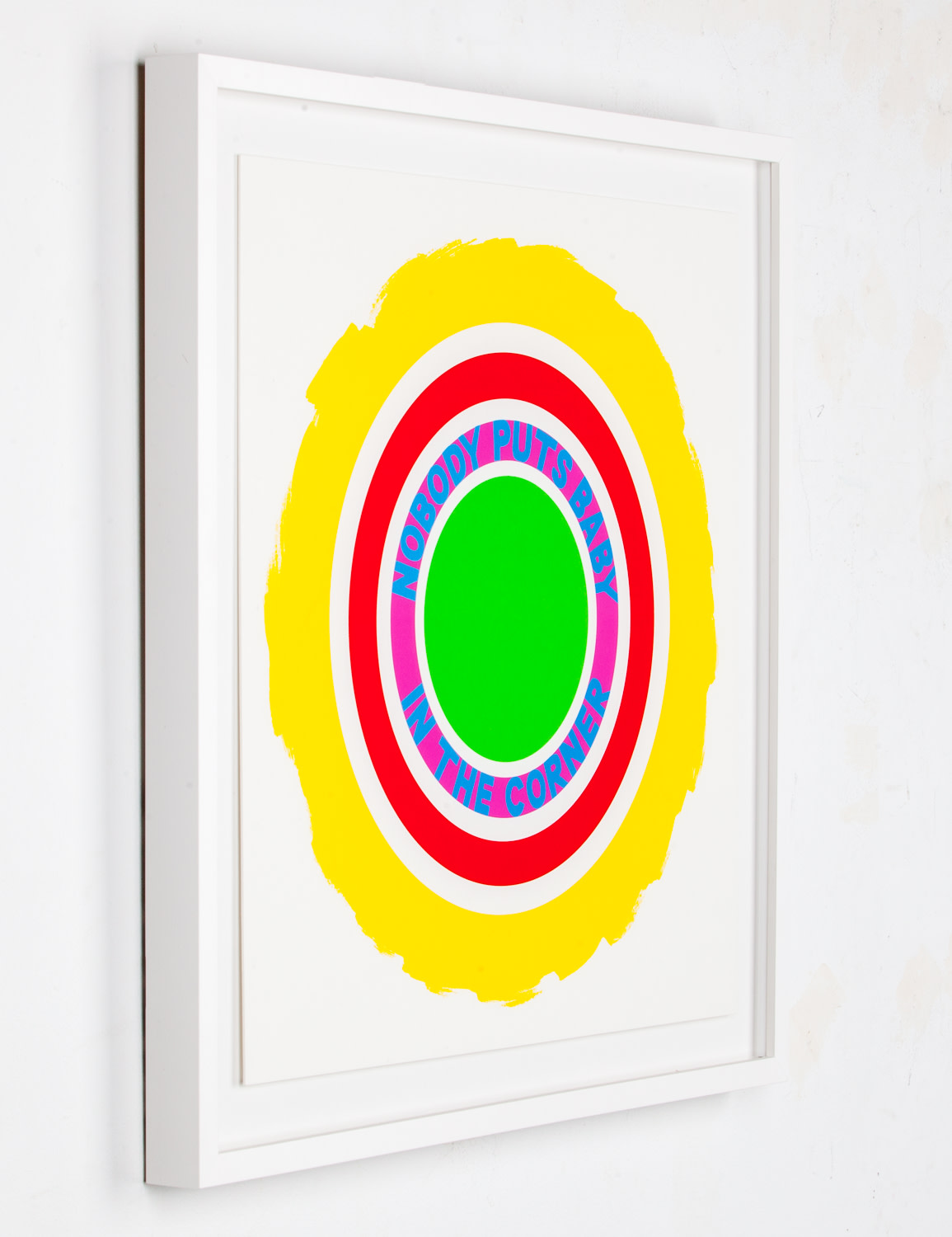 Deborah Kass, "Nobody Puts Baby in the Corner", 2009