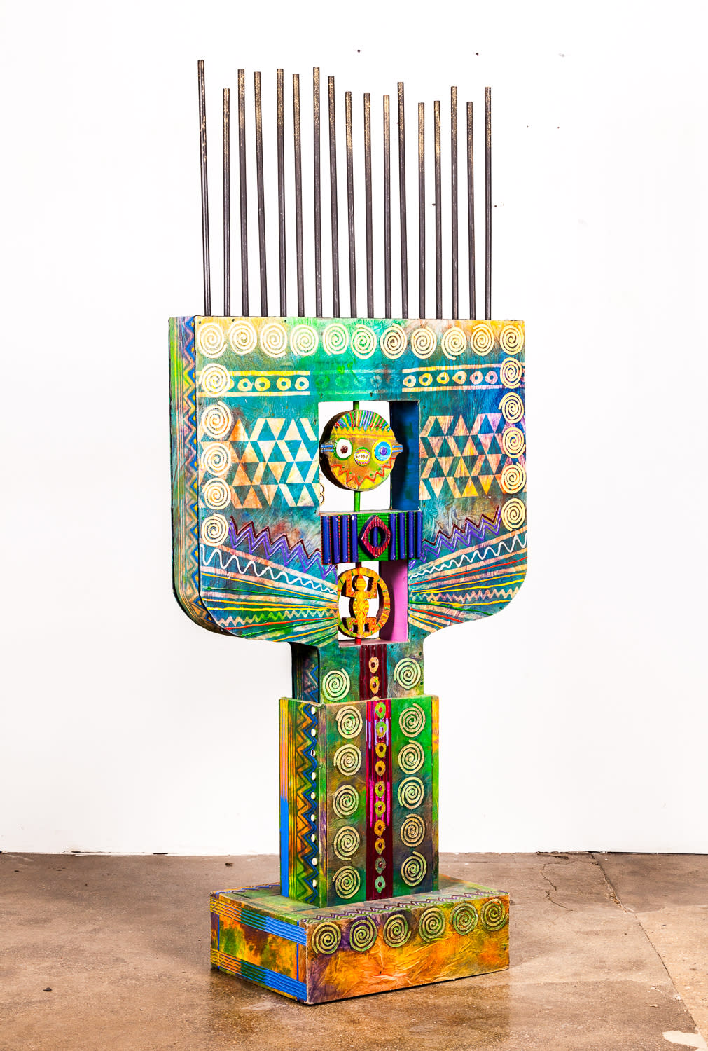 Wadsworth Jarrell, Extolling a Djwoke Headdress, 1993