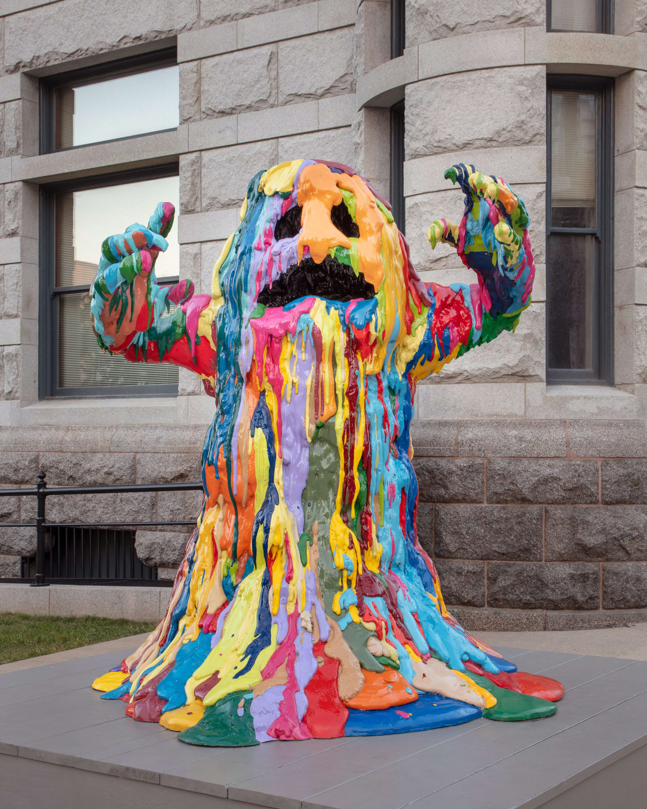 Tony Tasset, Blob Monster, 2010