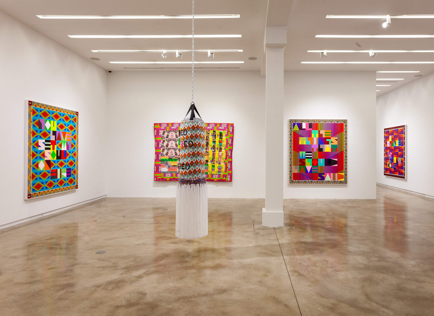 Jeffrey Gibson, CAN YOU FEEL IT, 2019