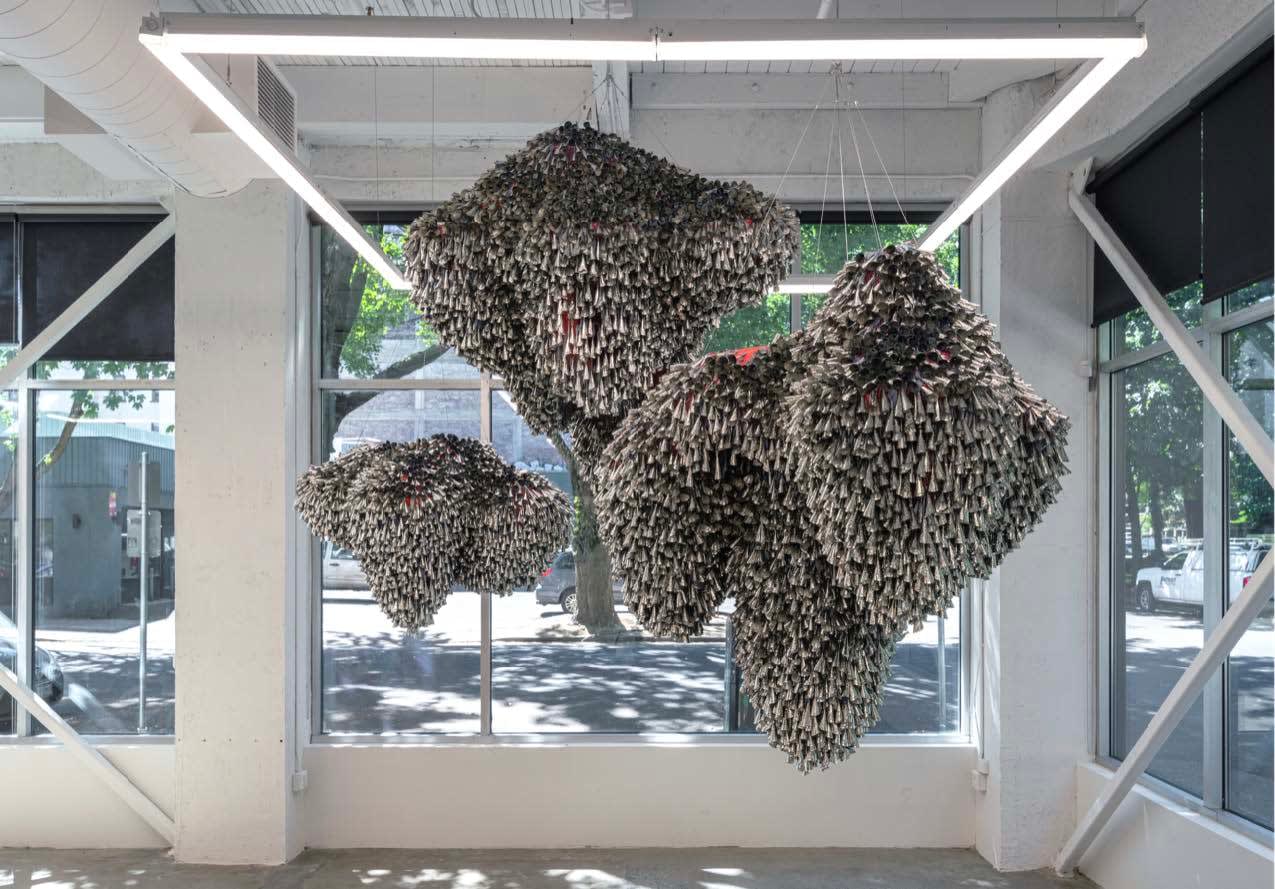 Marie Watt, Vivid Dream (Awakening) III, 2022