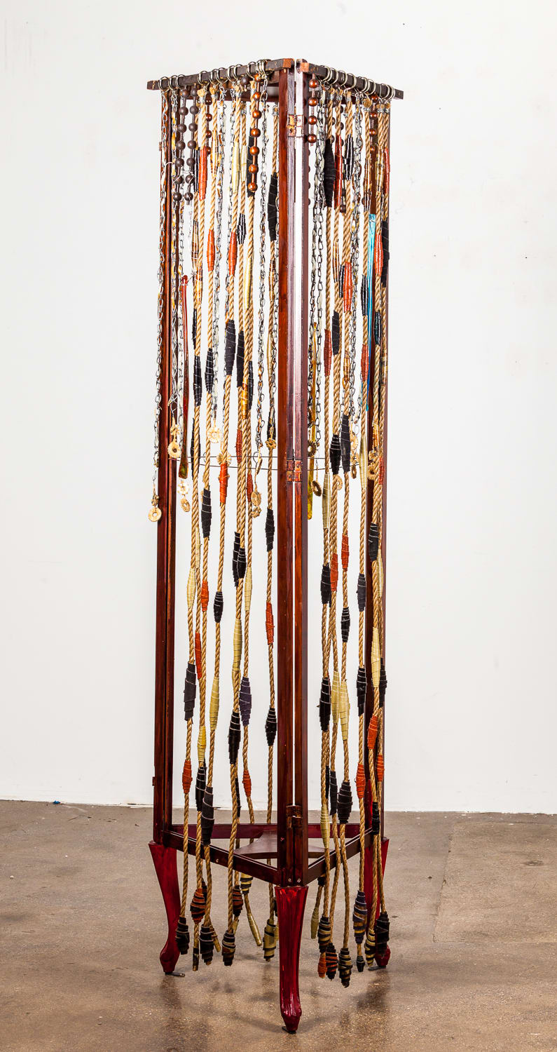 Jae Jarrell, Victorian Beads and Glasswork Enscreened, 2017