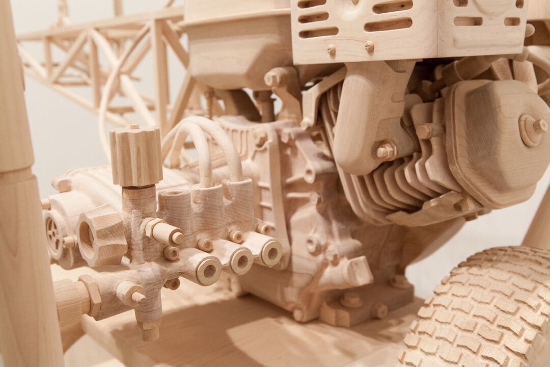 Roxy Paine, Untitled (pressure washer), 2014