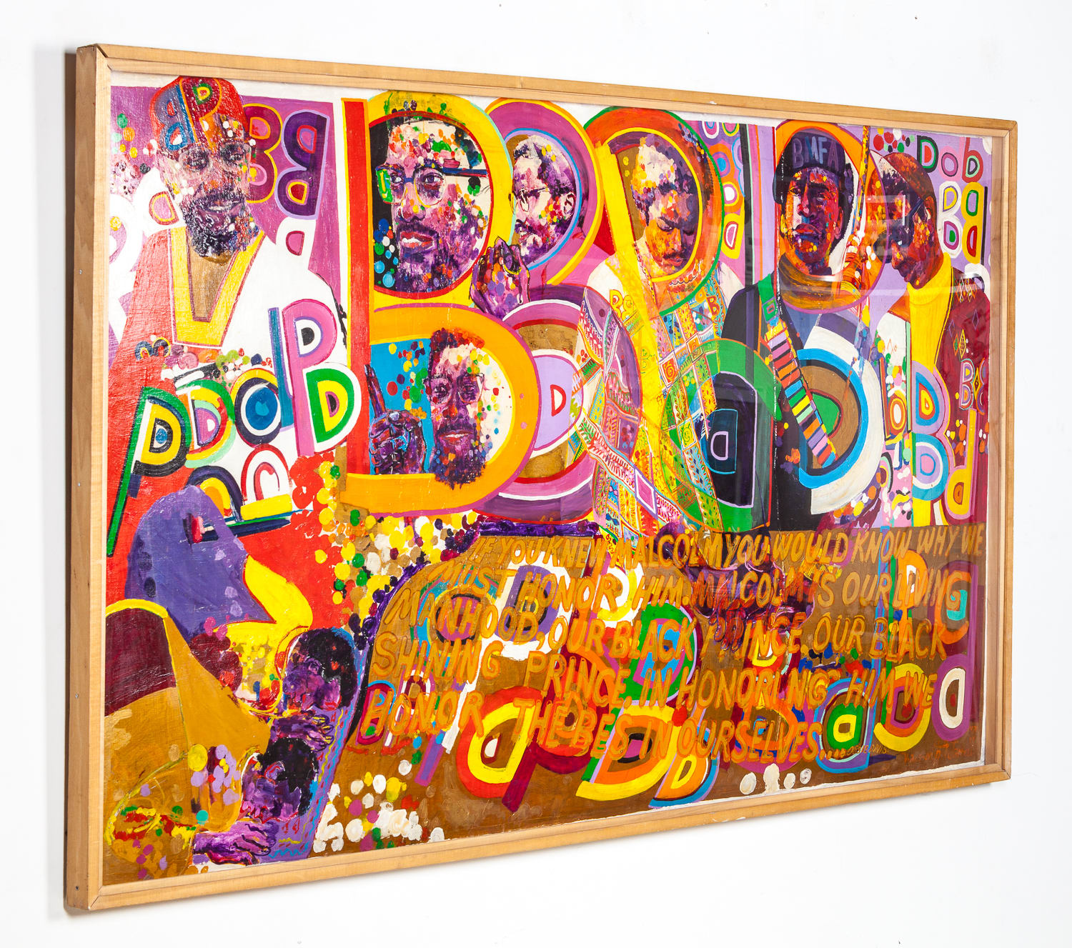 Wadsworth Jarrell, Homage to a Giant, 1970