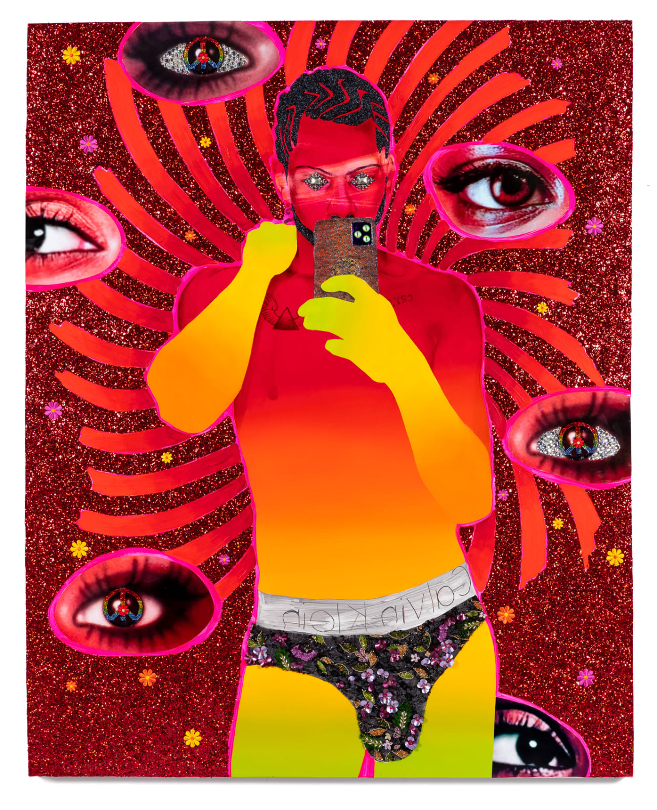 Devan Shimoyama, Red Haze, 2021
