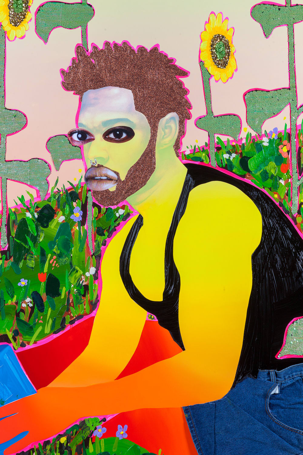 Devan Shimoyama, Potted, 2018