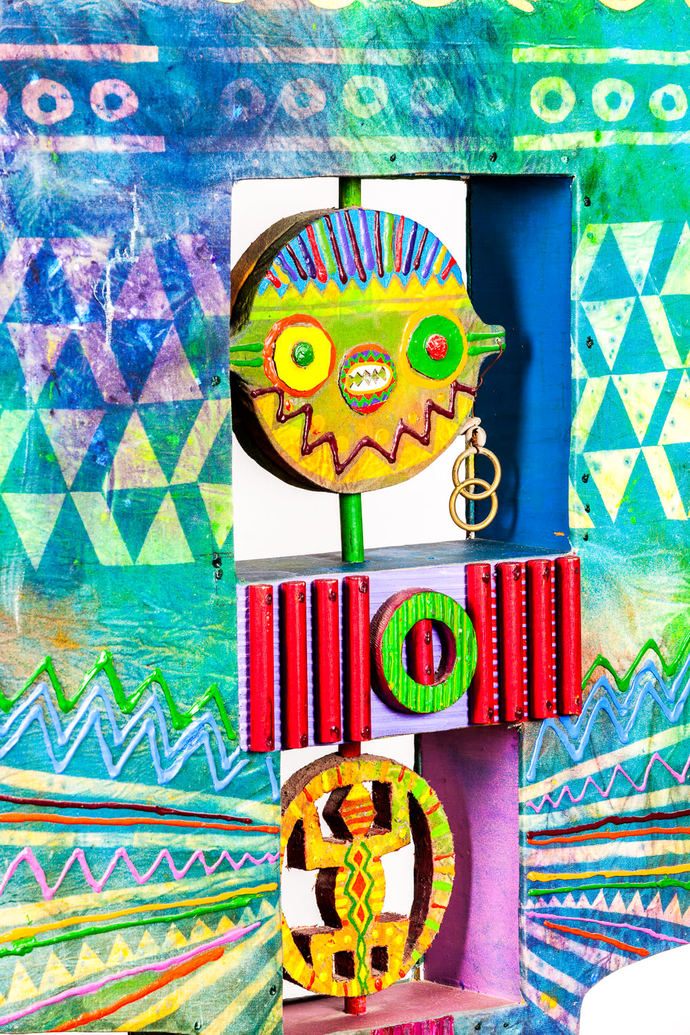 Wadsworth Jarrell, Extolling a Djwoke Headdress, 1993