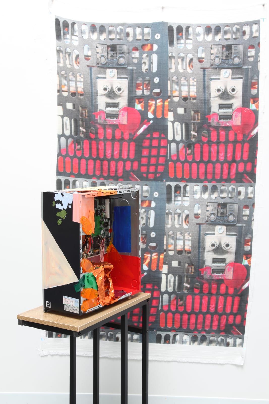 Jessica Stockholder, Fire Setting, 2020