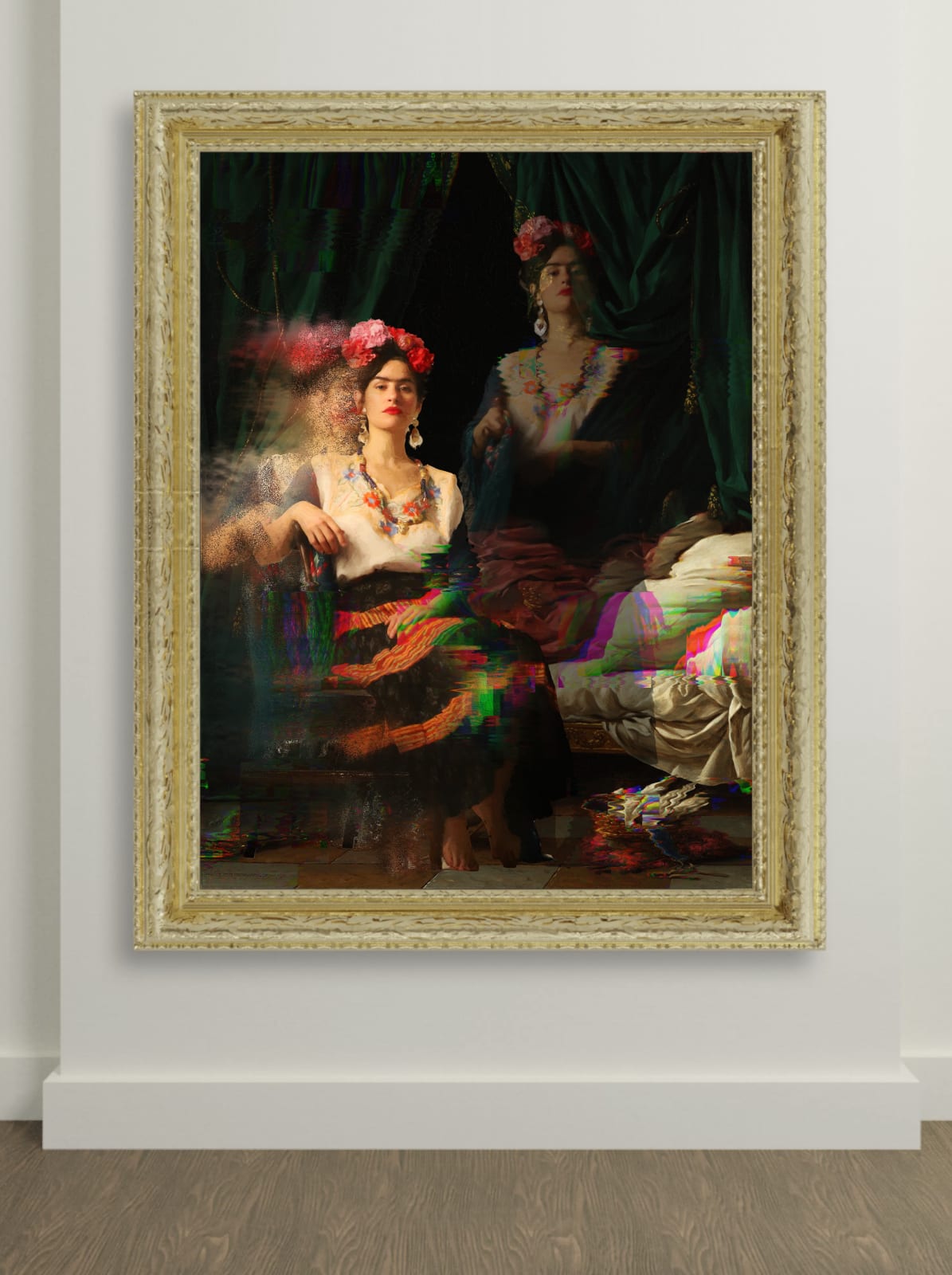 Rewind Collective, Double Exposure - Frida #2, 2022