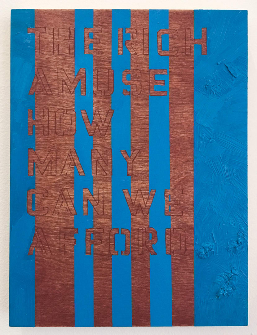 Patrick Chamberlain, the rich amuse, 2016