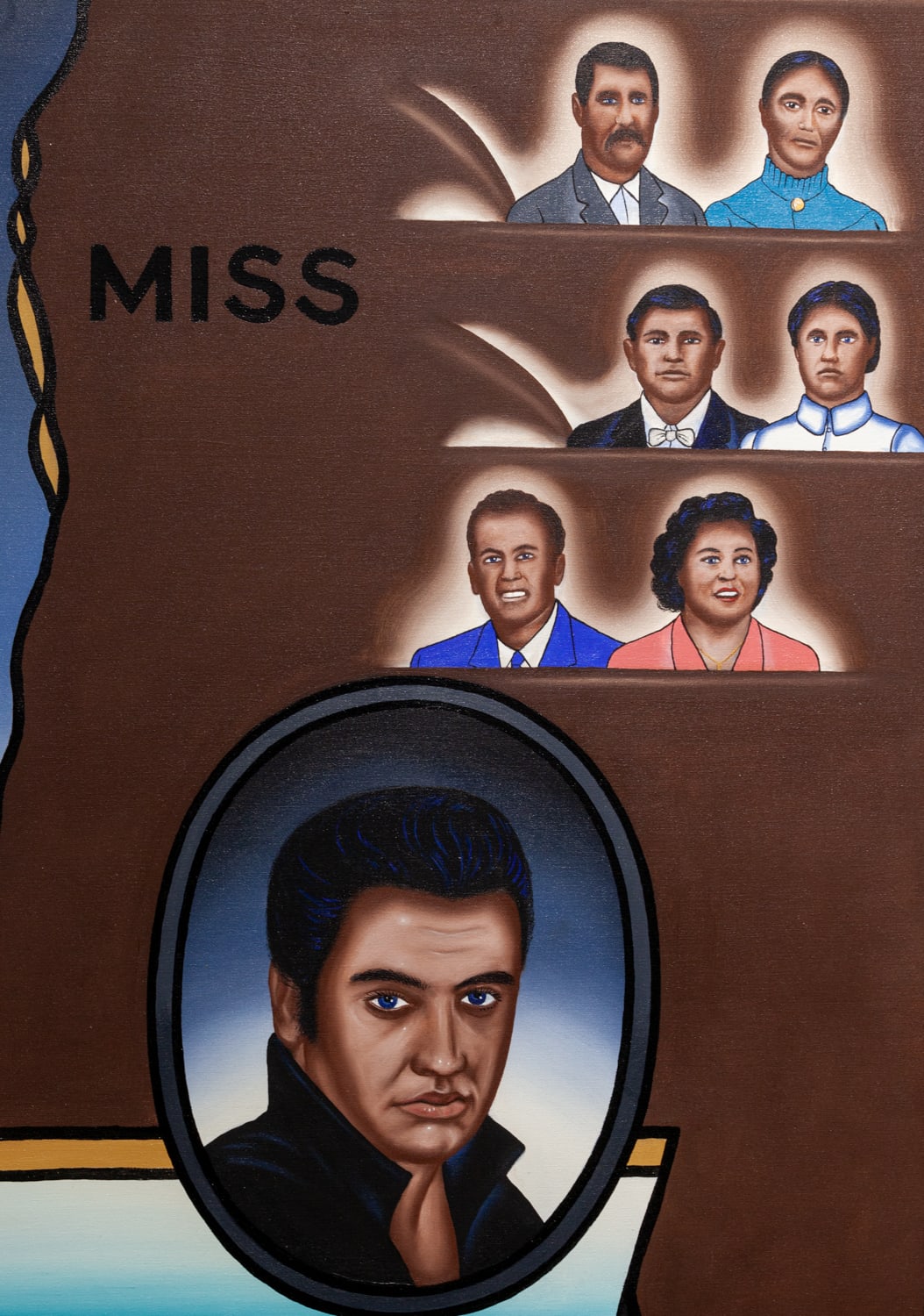 Roger Brown, Kissin’ Cousins, 1990