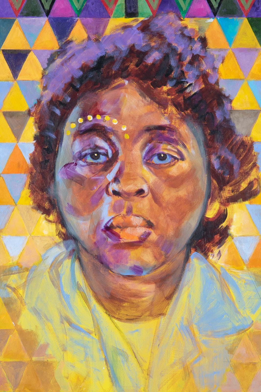 Sherman Beck, Portrait of Fannie Lou Hamer, 2022