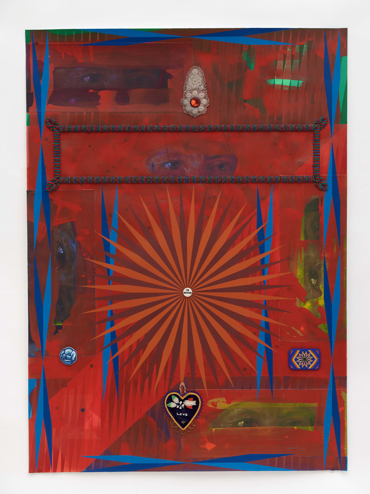 Jeffrey Gibson, Christian Naiche, 2021