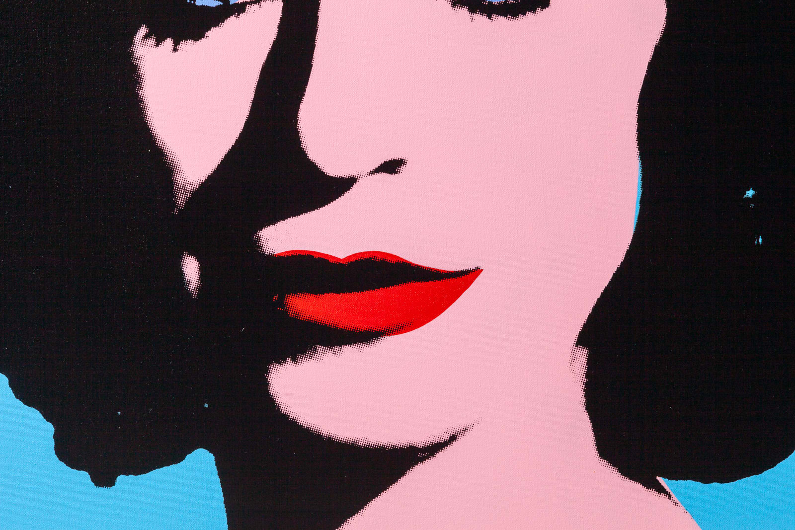 Deborah Kass, Blue Deb, 2000