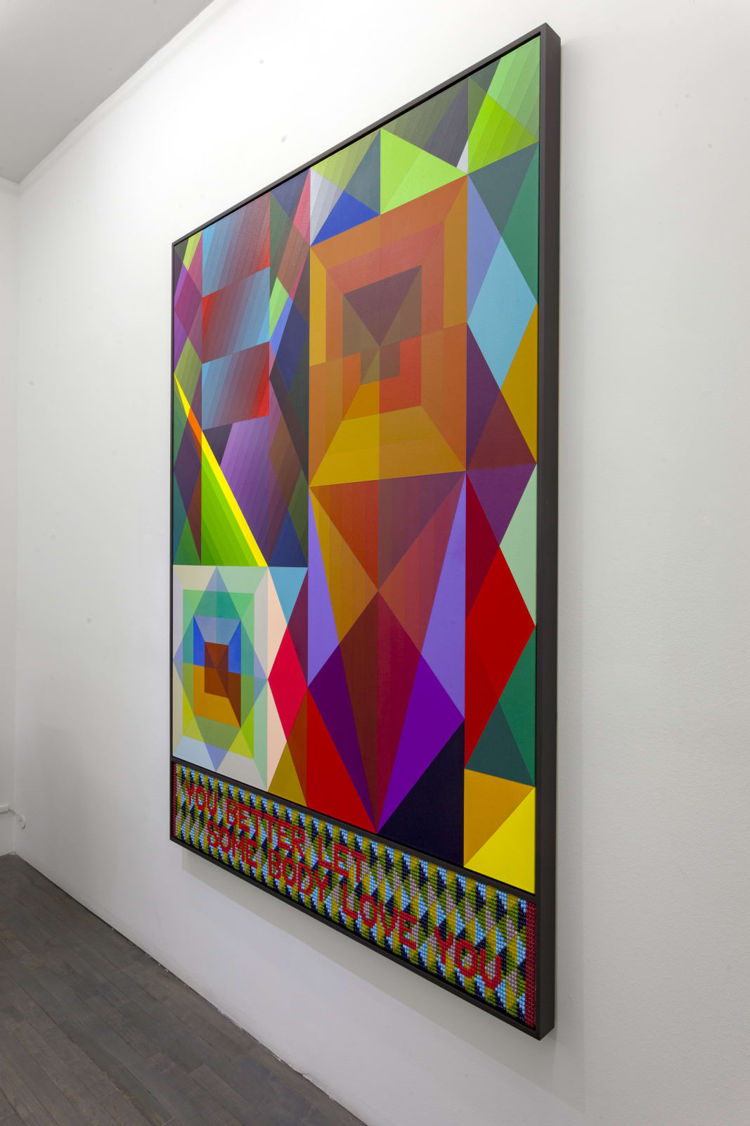 Jeffrey Gibson, YOU BETTER LET SOME BODY LOVE YOU, 2019