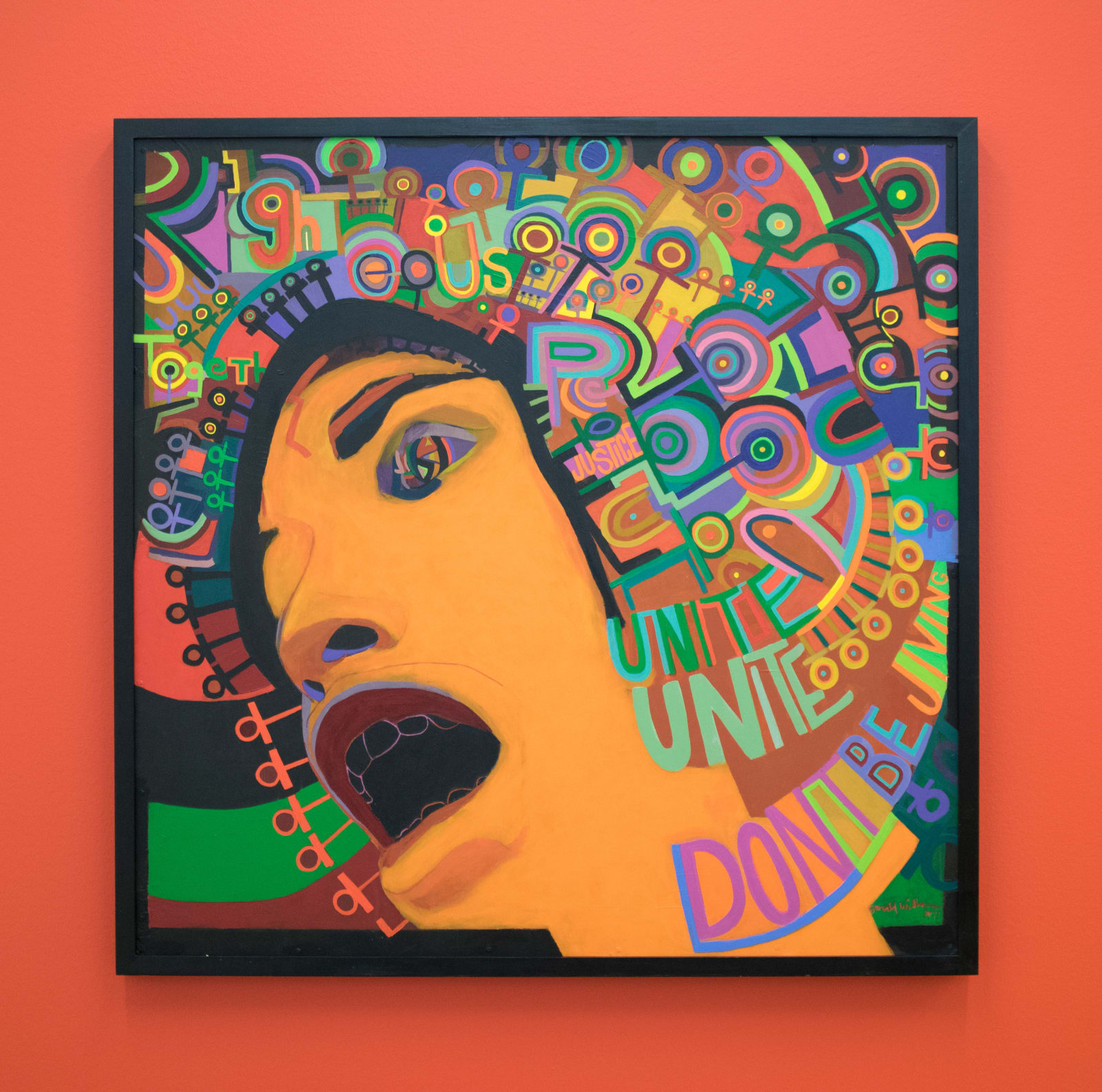 Gerald Williams, Angela Davis, 1971