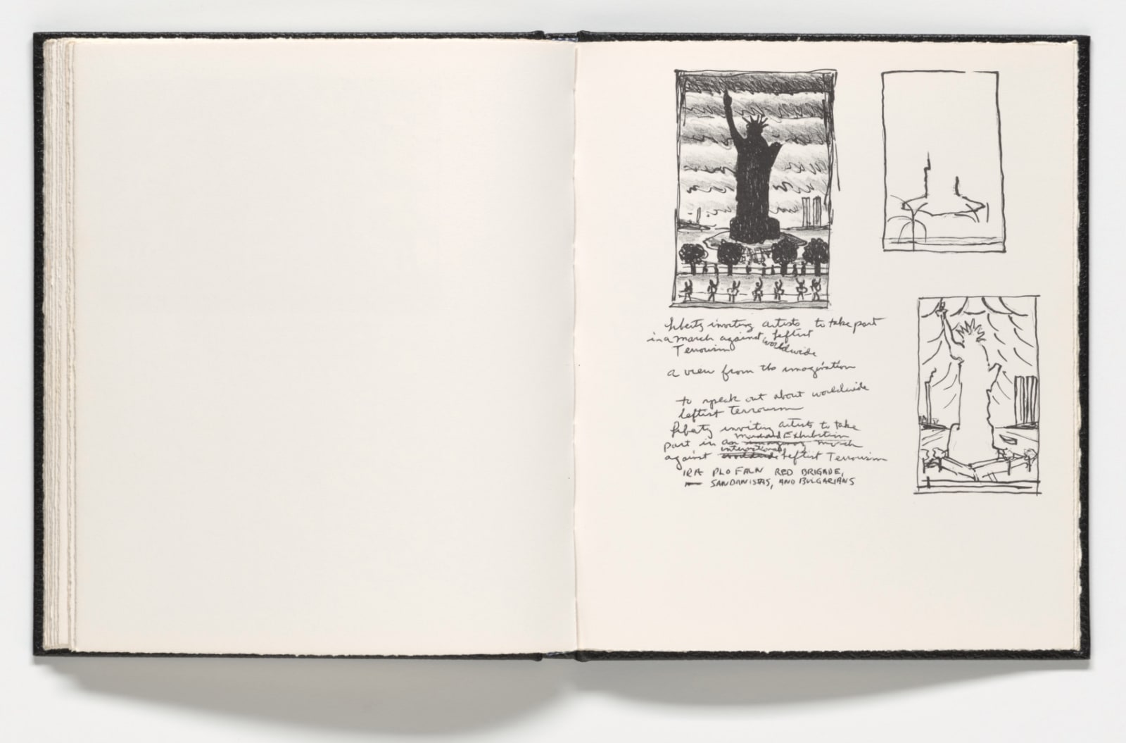 Roger Brown, Sketchbook, 1982