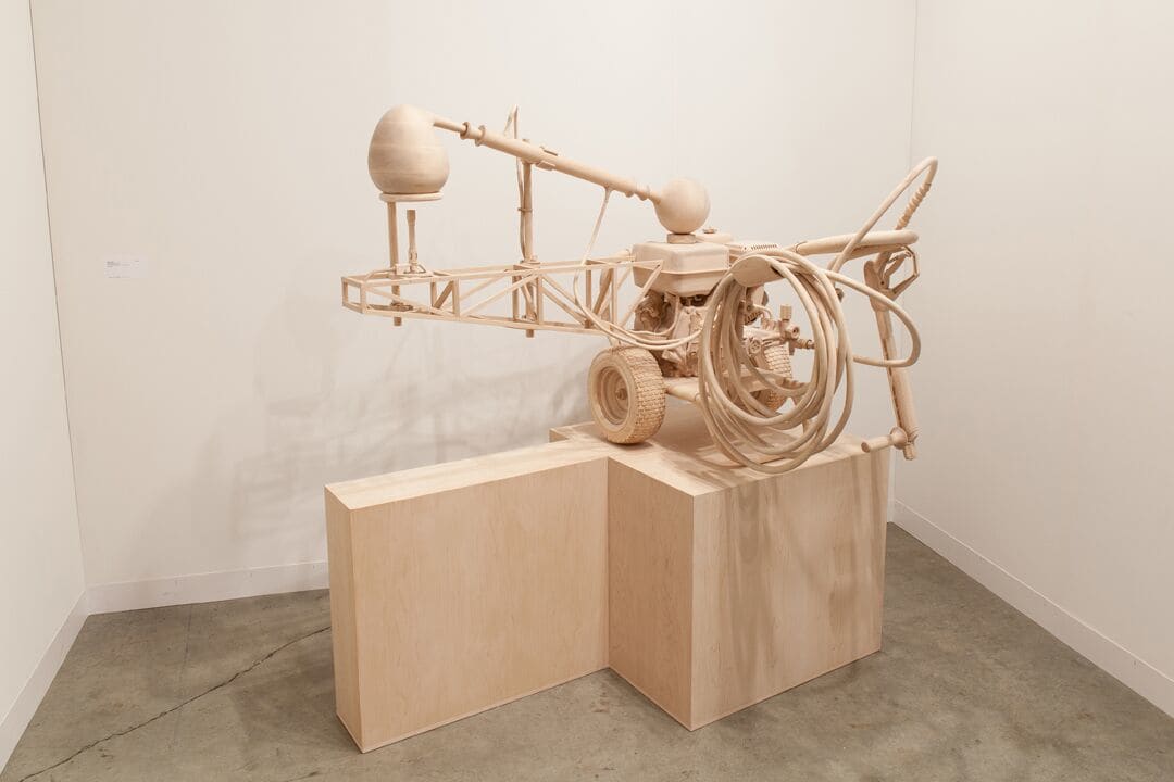 Roxy Paine, Untitled (pressure washer), 2014