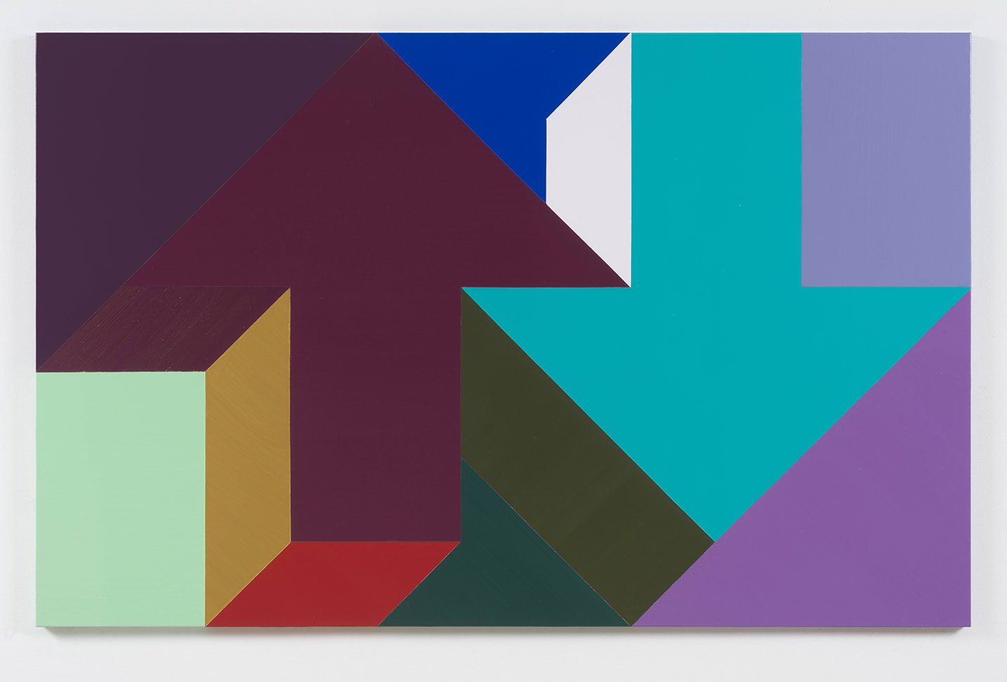 Tony Tasset, Arrow Painting 61, 2016