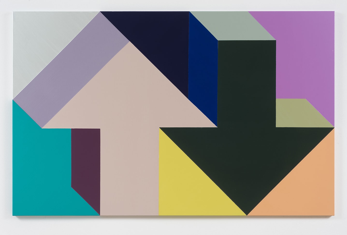 Tony Tasset, Arrow Painting 51, 2016