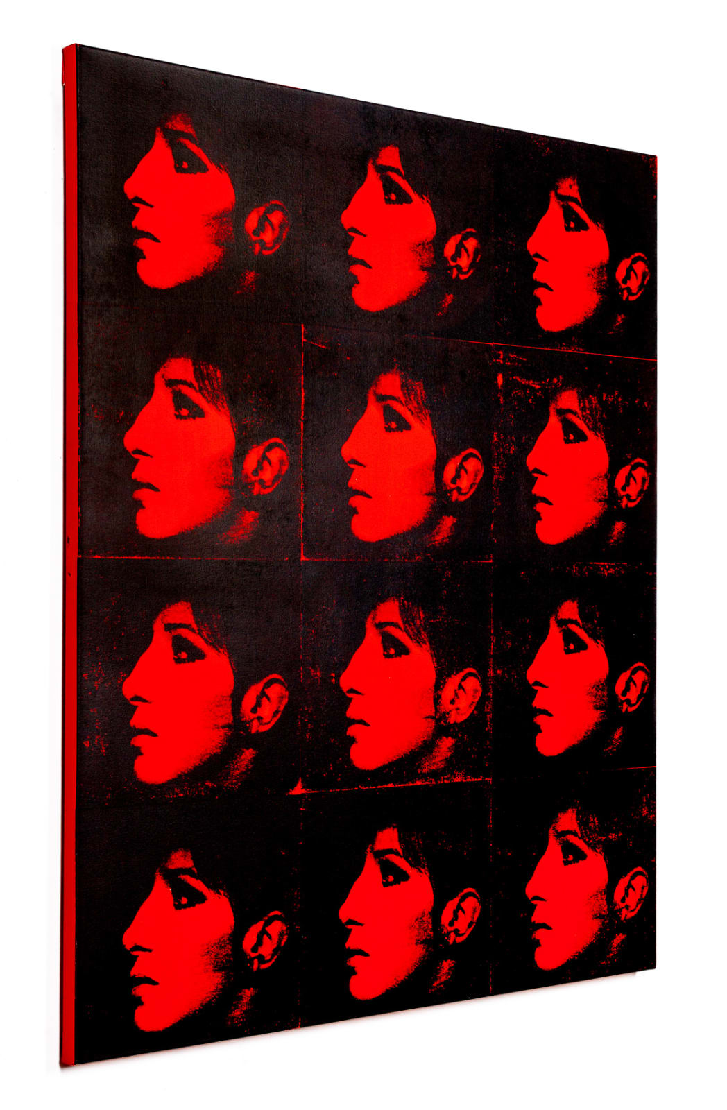 Deborah Kass, 12 Red Barbras (the Jewish Jackie Series), 1993