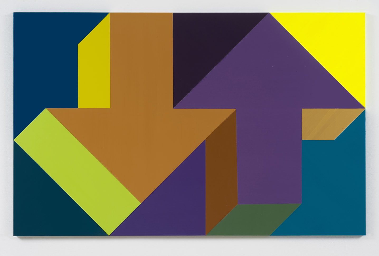 Tony Tasset, Arrow Painting 64, 2016