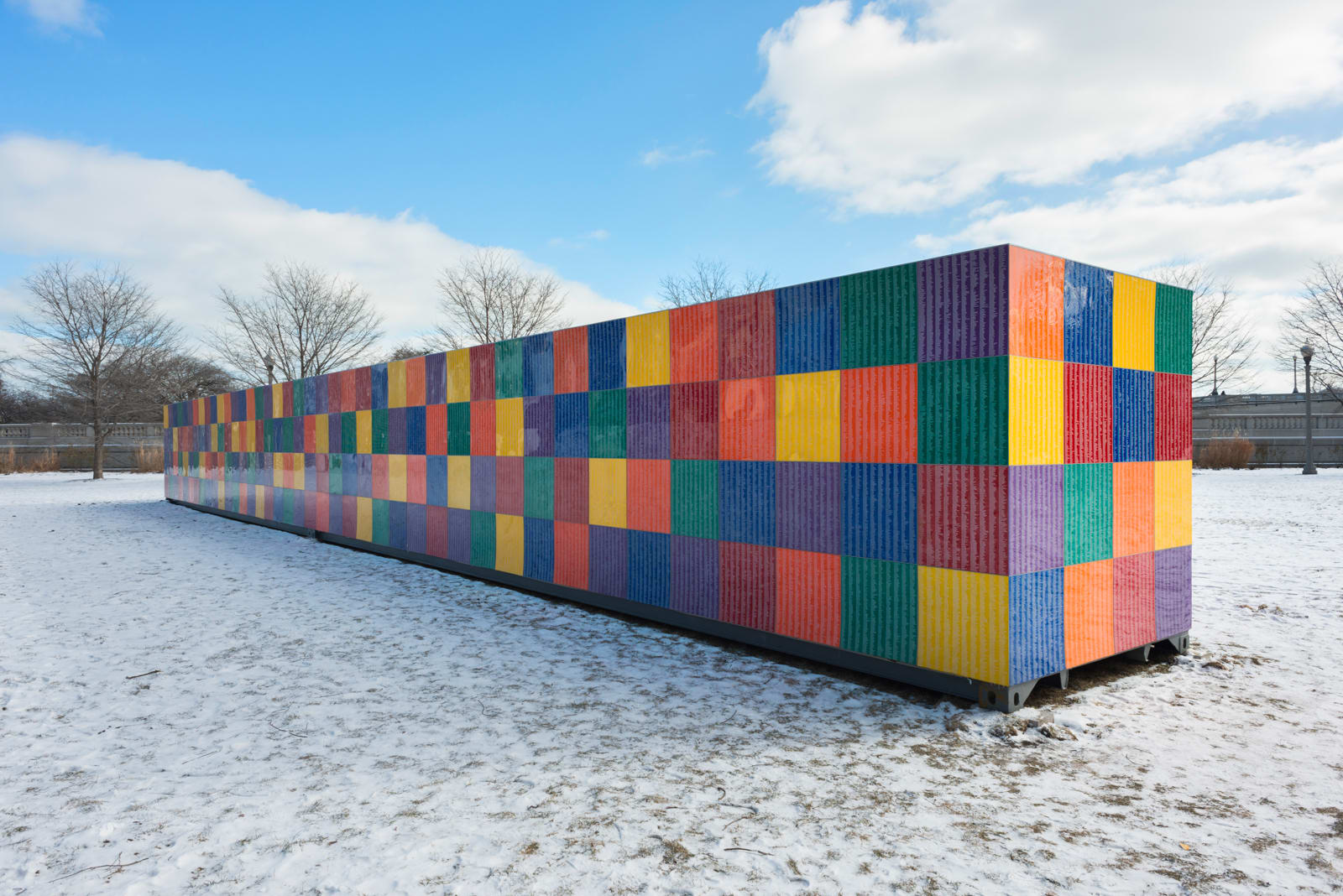 Tony Tasset, Artist Monument, 2014