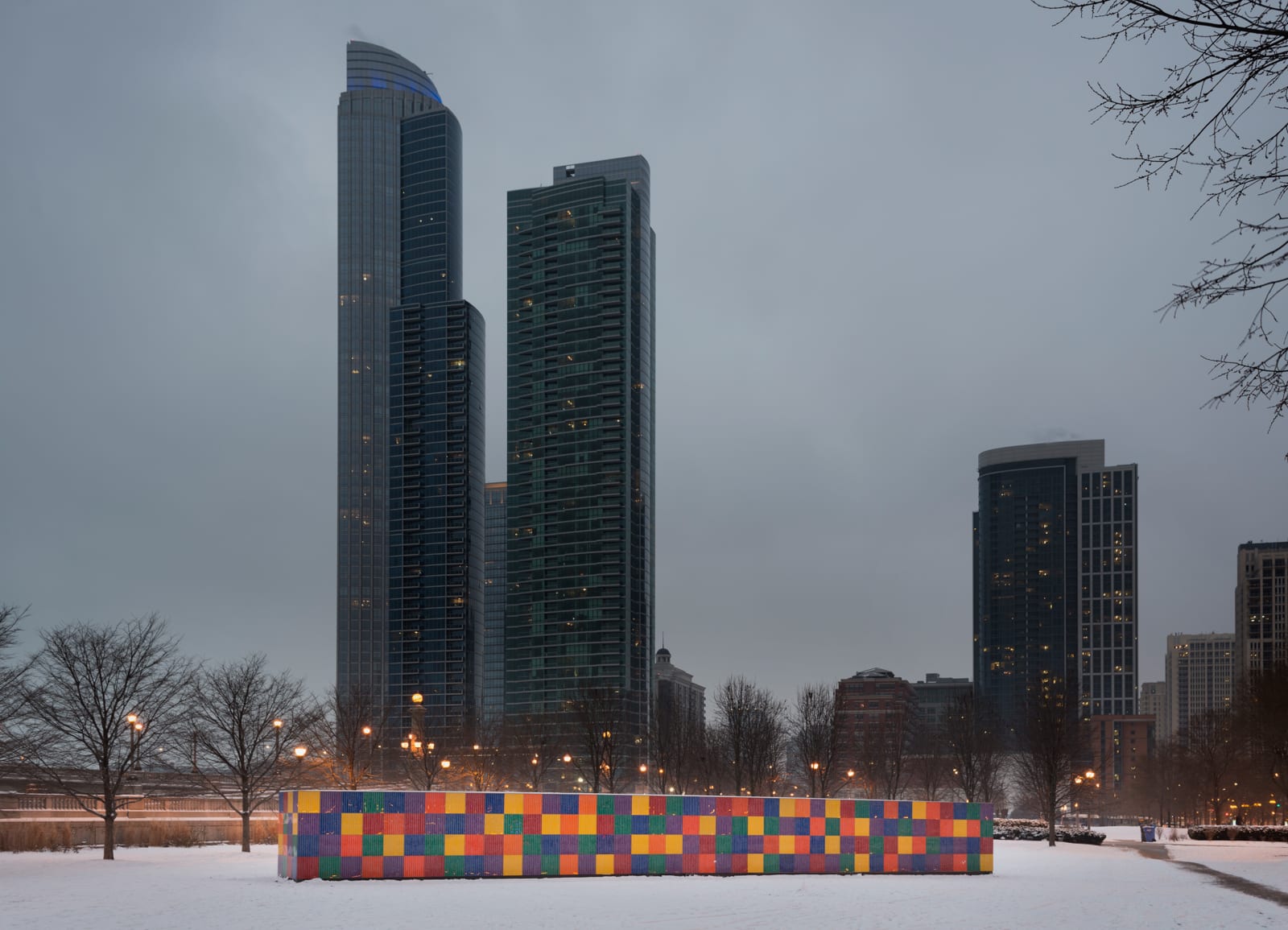 Tony Tasset, Artist Monument, 2014