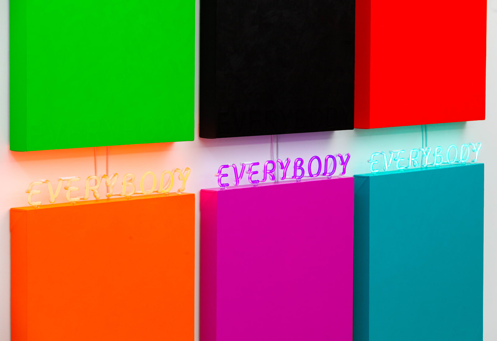 Deborah Kass, EVERYBODY, 2019