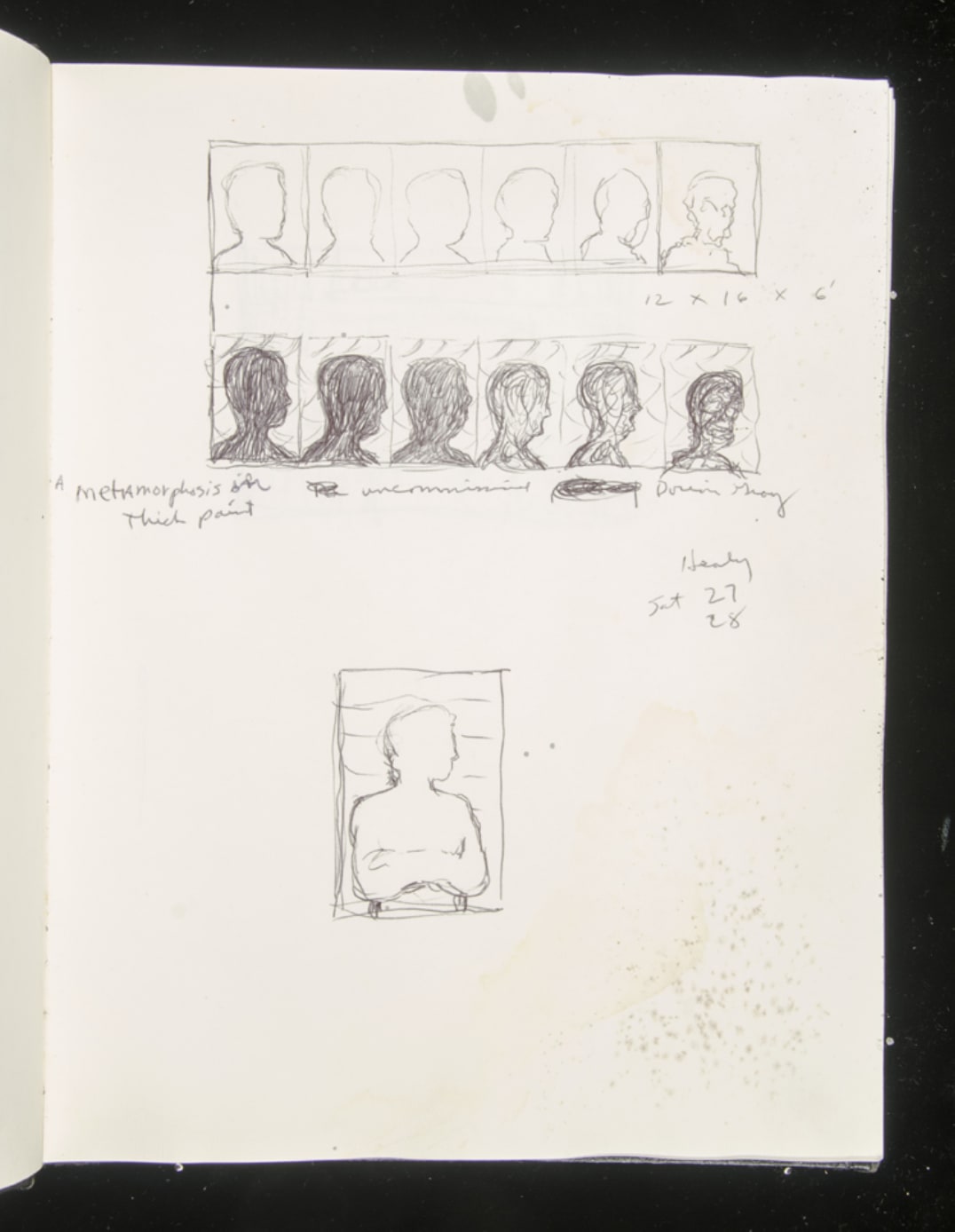 Roger Brown, Boy with Trees of Heaven (Steve), 1984