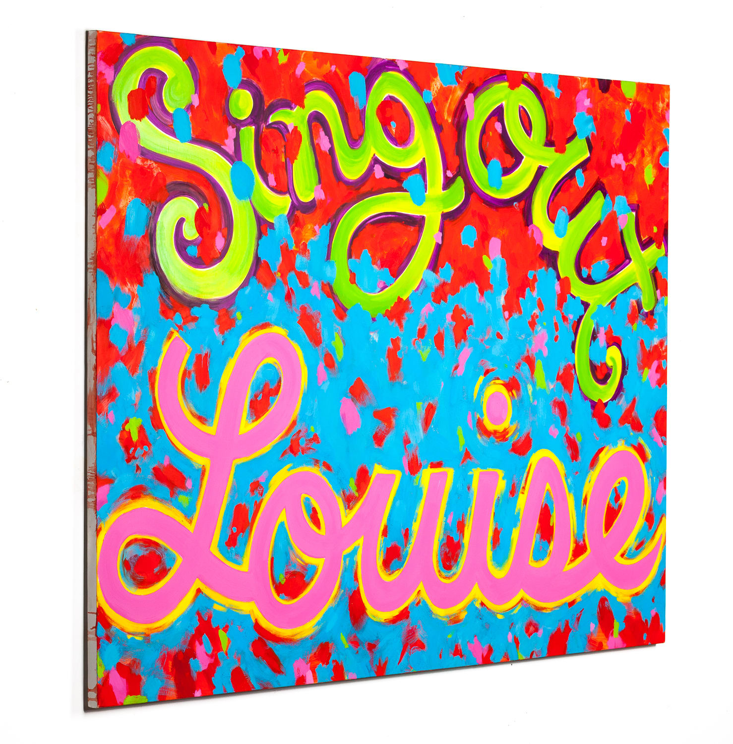 Deborah Kass, Sing out Louise, 2002