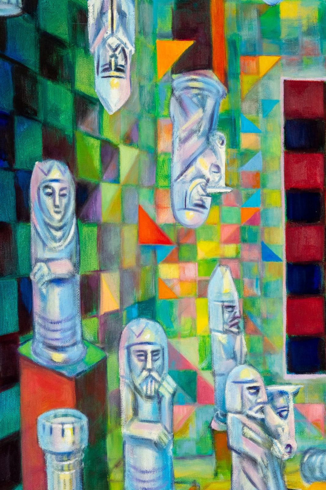 Sherman Beck, Chess Game, 2012