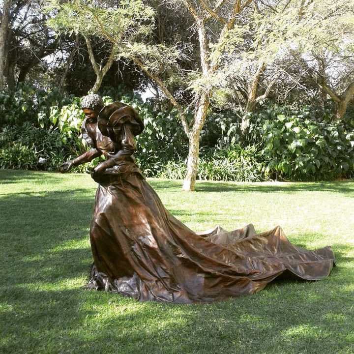 Mary Sibande, Sower in the Field, 2015