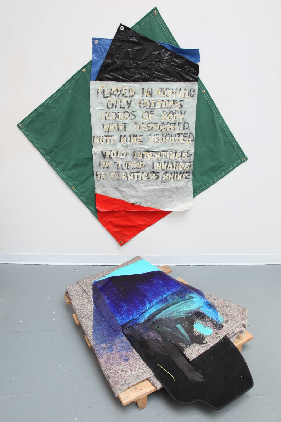 Jessica Stockholder, Moving, 2020